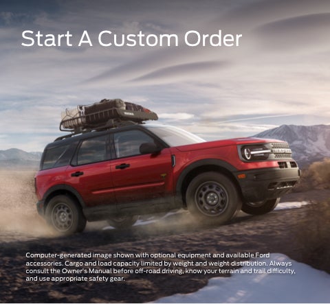 Start a custom order | Marshall Ford Co, Inc. in Philadelphia MS
